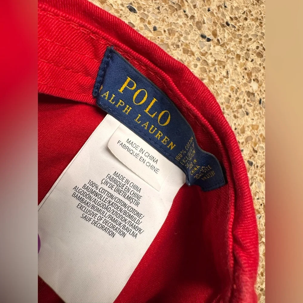 Polo by Ralph Lauren Kids Red Hat